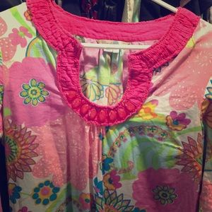 Biden Summer Cover Up Tunic Caftan, US size 6